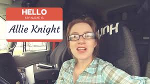 Allie Knight: From Art School to Truck Driving