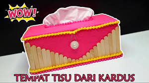 Maybe you would like to learn more about one of these? Tempat Tisu Dari Kardus Dan Kain Flanel Youtube