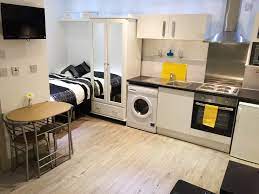 Even a tiny studio apartment can have separate sleeping quarters. More Than Estates 1 Bed Studio Flat Bed Sit Newly Refurbished Dss Suitable Close To All Amenities Wheel Chair Accssesable