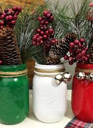 Download Christmas Mason Jar Ideas Christmas Mason Jar Centerpiece PSD Mockup Templates