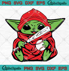 Download Star Wars Baby Yoda Baseball Vintage Gift Svg Png Eps Dxf The Mandalorian Svg Art Vector Designs Digital Download