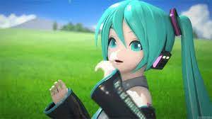 Miku Waves To Everyone 3 Gif Miku Hatsune Miku Hatsune