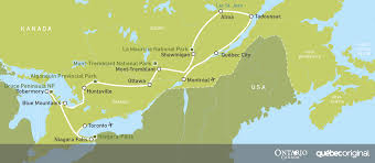 Entdecken sie ontario, kanada mit google earth. Traumroute Fur Ihre Reise Durch Quebec Ontario Canusa