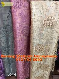 (ready stok) telekung lace vietnam cotton kain tidak jarang high quality. Kain Lace 2017
