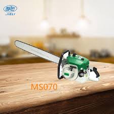 Guangzhou High Quality 105cc 2 Stroke Wood Cutting Machine India Price Ms070 Chain Saw Okchem