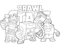 Attack, super and gadget description. Kolorowanki Brawl Stars Do Druku 58 Kolorowanek