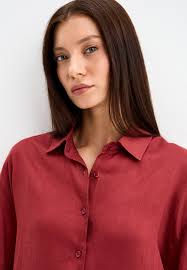 Рубашка Luisa Wang Lamoda Online Exclusive, цвет: красный, MP002XW1JYO5 —  купить в интернет-магазине Lamoda