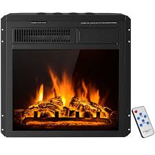 Electric fireplace heaters should be safe, easily adjustable, and produce ample heat. Costway 18 Electric Fireplace Insert Freestanding Recessed Heater Log Flame Remote Best Buy Canada