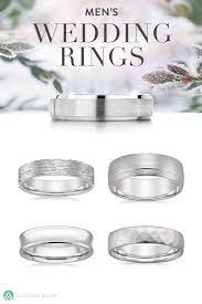 View Our Broad Selection Of Men S Wedding Bands In Styles Ranging From Classic To Unique Designs Our Timel Mens Wedding Bands Mens Wedding Rings Wedding Rings