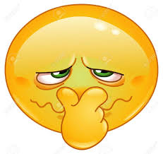 Emoticon Tapándose La Nariz A Causa De Un Mal Olor Ilustraciones svg,  vectoriales, clip art vectorizado libre de derechos. Image 18539895