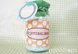 Diy Monsterglibber Monster Party Monster Basteln