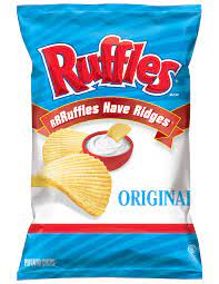 Ruffles Original Potato Chips Potato Chips Ruffles Potato Chips Accidentally Vegan Foods