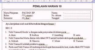 We did not find results for: Soal Ulangan Harian Pai Kelas 6 Semester 2 K 13 Sekolahdasar Net