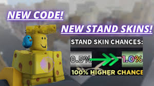 All codes in yba roblox new codes for yba yba codes wiki yba codes february 2021 oupons for all codes in roblox yba from reliable websites that we have updated for users to get. Yba Update New Code Stand Skins Youtube