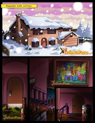 Porn comic The Simpsons Milky White Christmas PornKomix