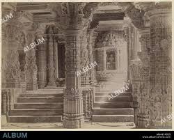 Interior of Delwara Temple, Mount Abu ...