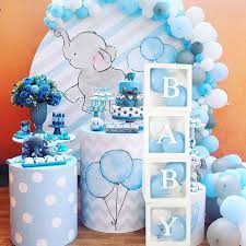 Baloes De Armazenamento Transparentes Para Bebes Decoracao De Cha De Bebe Cha De Criancas Menino Menina Decoracao De Casamento Caixa De Armazenamento Decoracoes De Festas Diy Aliexpress
