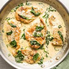 Creamy Chicken Florentine Nourish And Fete