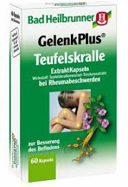 Bad heilbrunner ® ist ihr spezialist für natürliche, heilsame und wohltuende tees und deutschlands nummer 1 bei arzneitees. Gelenk Plus Teufelskralle Extrakt Kapseln 60 Stuck Bad Heilbrunner Naturheilmittel Gmbh Co Kg Schmerzbehandlung Arthritis Rheuma Muskelschmerzen Gesundheitswesen Behandlung Hilfsmittel Gesundheitswesen Schmerzbehandlung Mynetfair
