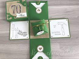 Geldgeschenke zum 70 geburtstag geschenke zum 70 geld falten. Explosionsbox Zum 70 Geburtstag Stampin Up Stempeln Mit Liebe Geschenke Zum 70 Geschenke Zum 70 Geburtstag Basteln 70 Geburtstag
