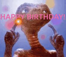 Great gif of a happy birthday wishes for a girl. Phone Home Gifs Tenor