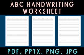Here's a quick look at how this can be done. Abc Handwriting Practice Worksheet Graphic By Kdp Ease Creative Fabrica