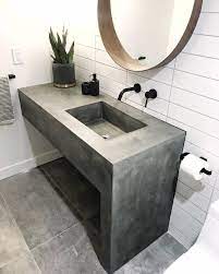 Shop this collection (818) best seller. The Compound Concrete On Instagram Waterfall Bathroom Vanity W 10 Edge Profile 4 Leg At Anthonywdesign Waterfall Bathroom Vanity Vanity Concrete Vanity