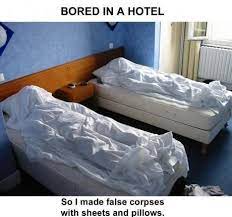 Bored In A Hotel Pranks Funny Pranks April Fools Pranks