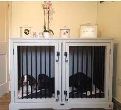 Hunt Wilson Handmade Wooden Dog Crate Dog Crate Furniture Dog Crate Wooden Dog Crate