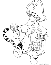 School's out for summer, so keep kids of all ages busy with summer coloring sheets. Disney Halloween Coloring Pages Disneyclips Com