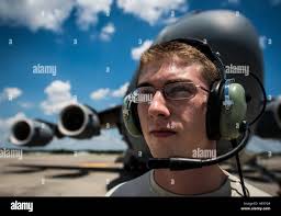 A crew chief with the 437th aircraft maintenance squadron hi-res stock  photography and images