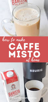 What Is Caffe Misto Plus How To Make It At Home Caffe Coffee Recipes Coffee Drink Recipes