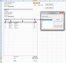 Save Invoice Data Vba