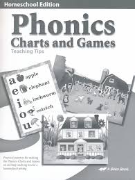 Abeka K4 K5 Homeschool Phonics Charts And Games