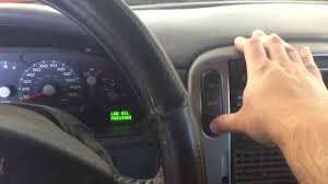 How To Reset Oil Life On 2004 2005 Ford Explorer Youtube