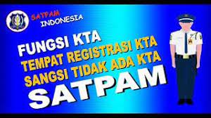 Cara cek nik ktp online via. Cara Registrasi Kta Satpam Youtube