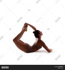 Each yoga card features a letter of the alphabet, a picture beginning with the letter sound, and a visual yoga pose for kids to match the picture. Yoga Alphabet Letter Image Photo Free Trial Bigstock