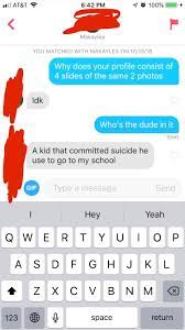 An essential rule of thumb when creating your dating profile is to think referencing movies or tv shows is a really great way to engage on a dating app. Is This Common For People To Do I Mean It S A Dating Profile Tinder