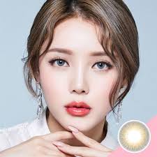 Lens Town Glossy Mood Gray New Pony Edition Colored Contact Lens Silicone Hydrogel Lens Daily Coloured Contact Lenses Colored Contacts Contact Lenses Colored