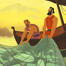 Jesus asks simon peter and andrew to follow him and become fishers of men. Peter Meets Jesus Archives Children S Bible Activities Sunday School Activities For Kids