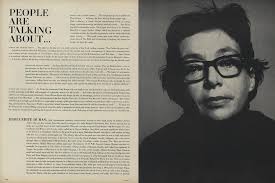Marguerite Duras Vogue April 15 1966
