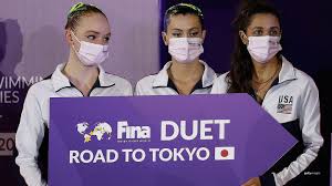 Artistic swimming competitions at the 2020 summer olympics in tokyo, japan are scheduled to feature a total of 104 athletes competing in two. U S Artistic Swimmers Secure Olympic Berth In Women S Duet