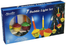 Amazon Com Celebrations Lighting G11gr2a1 Set Of 7 Multi Color Christmas Bubble Lights With Green Wire Home Kitchen