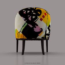 Nationalbusinessfurniture.com has been visited by 10k+ users in the past month Chair Design And Arabic Calligraphy Upholstery Fabric Khalid Shahin