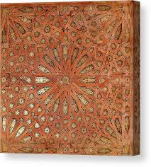 Maybe you would like to learn more about one of these? Wooden Coffered Ceiling In The Alhambra Canvas Print Canvas Art By Weston Westmoreland