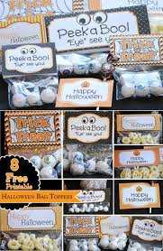 Free Halloween Printable Bag Toppers Swish Printables Halloween Printables Free Free Halloween Halloween Favors