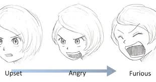 Draw Angry Manga Mouth Face Drawing Drawings Angry Anime Face