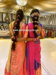 Order Fresh Flower Poolajada Bridal Accessories From Our Local Branches Present Over Southindia Mumba Bridal Hairdo Bridal Hair Buns Long Hair Wedding Styles