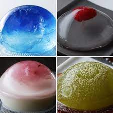 tasty on twitter rain drop cake 4 ways in 2021 rain drop cake drop cake jelly cake