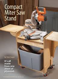 Compact Mitre Saw Stand Woodworking Projects Diy Miter Saw Mitre Saw Stand
